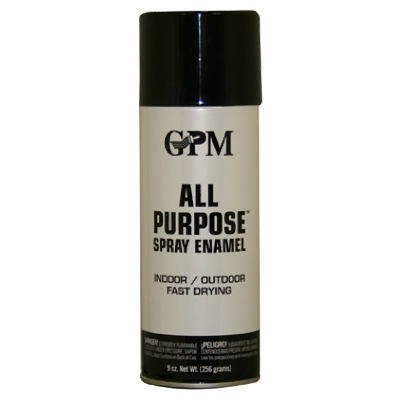 True Value Enamel Spray Paint (9 oz, Gloss Black)