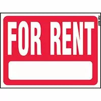 Hy-Ko Products Sign 'For Rent'  18 x 24-In. (18