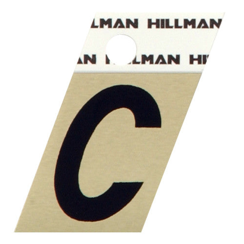 Hillman Adhesive Angle-Cut Letter C (1-1/2
