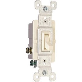 15A Light Almond 3-Way Toggle Switch
