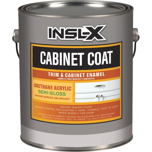 Insl-X 1 Gal. White Semi-Gloss Satin Cabinet Coating