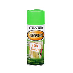 Rust-Oleum® Specialty Fluorescent Spray Fluorescent Green (11 Oz, Fluorescent Green)