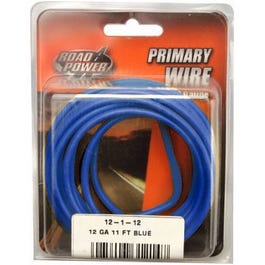 Primary Wire, Blue, 12-Ga., 11-Ft.