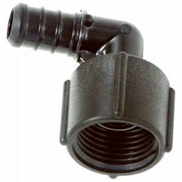 Pex Pipe Fitting, Elbow, 1/2 Barb Insert x 1/2-In. FIP