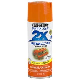 Painter's Touch 2X Spray Paint, Gloss Real Orange, 12-oz.