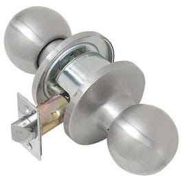 Light-Duty Commercial Satin-Finish Passage Knob