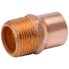 Pipe Fittings, Wrot Copper Adapter, 1-1/2-In. MPT