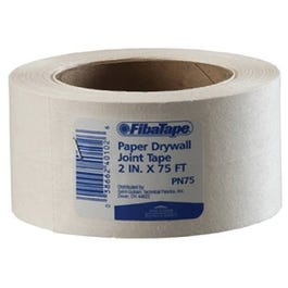 Paper Drywall Joint Tape, White, 2-In. x 75-Ft.