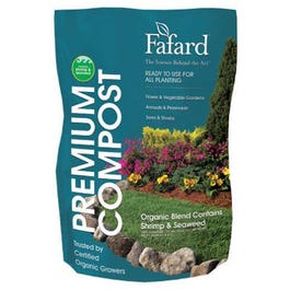 Premium Natural & Organic Compost, 1-Cu. Ft.