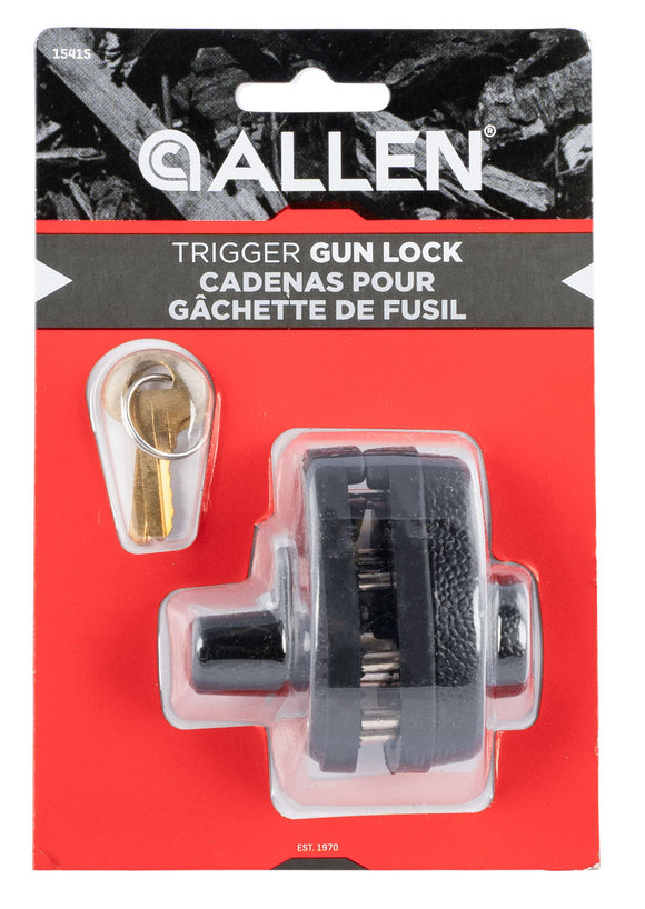 Allen 15415 Keyed Trigger Gun Lock  Black