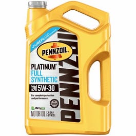 Platinum Motor Oil, Synthetic, 5W-30, 5 Qts.