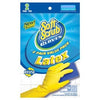 Latex Gloves, Yellow With Flocked Lining, Small, 2-Pr.