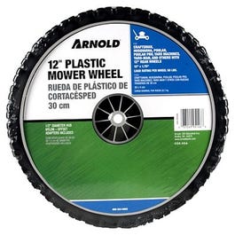 Offset Replacement Wheel, Plastic, Universal, 12 x 1.75-In.