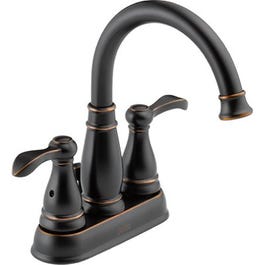Porter 2-Handle Center-Set Lavatory Faucet, Bronze