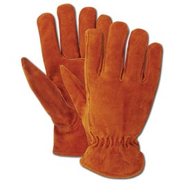 Men's Suede Work Gloves, Large