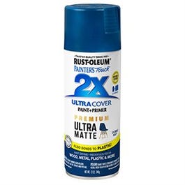 Painter's Touch 2X Premium Ultra Matte Spray Paint, Evening Navy, 12-oz.