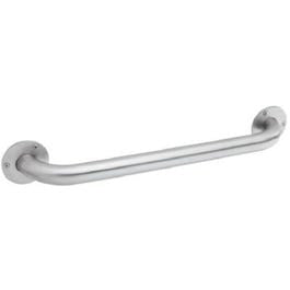 Bath Safety Grab Bar, Satin Finish Stainless-Steel, 18-In.
