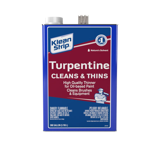 Klean Strip Turpentine Gum Spirit Cleans & Thins Art Paints 1 Gallon