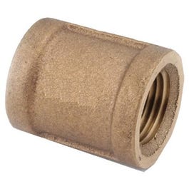 Pipe Fitting Coupling, Lead Free Brass, 1/8-In.