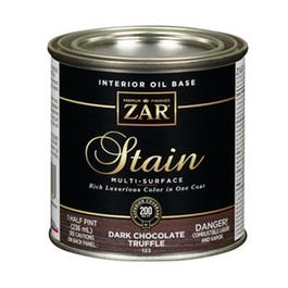 Interior Wood Stain Dark Chocolate Truffle , 1/2-Pt.