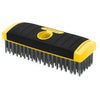 Allway Tools (SB619) 6×19 SG Carbon Steel Wire Brush- Scrub Brush Block, Labelled