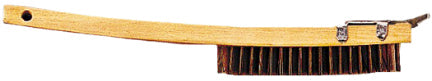 WIRE BRUSH 3 X 19  LONG HANDLE W/SCRAPER