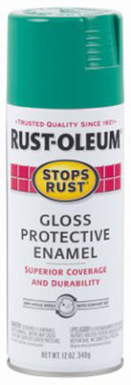 SPRAY PAINT 12 OZ FLAT RD ROCK STOP RUST