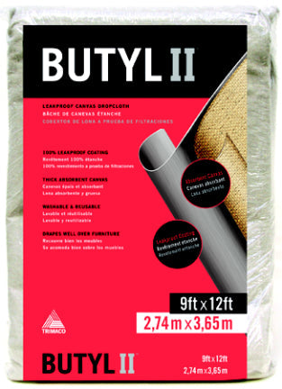 BUTYL 5X5 QUIKPROOF CANVAS DROP CL