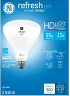 GE Lighting GE Refresh HD Daylight 13W Replacement LED Indoor Floodlight BR40 Light Bulbs