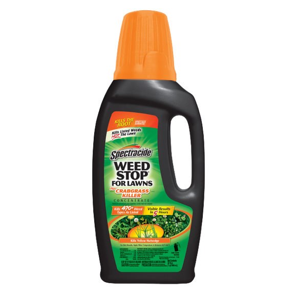 SPECTRACIDE® WEED STOP® FOR LAWNS PLUS CRABGRASS KILLER CONCENTRATE