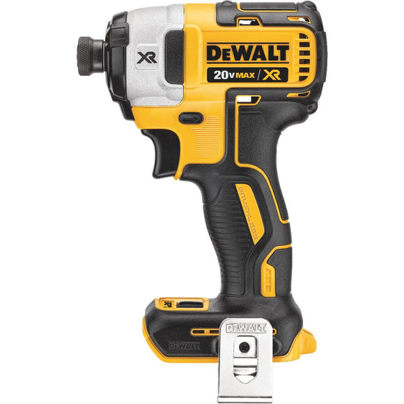 DeWalt 20 Volt MAX XR Lithium-Ion Brushless 1/4 In. Hex Cordless Impact Driver (Bare Tool)