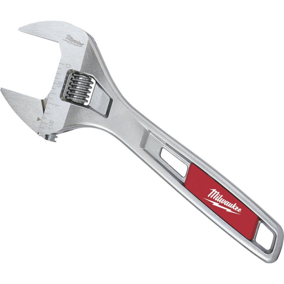 Milwaukee 8 In. Wide Jaw Adjustable Wrench