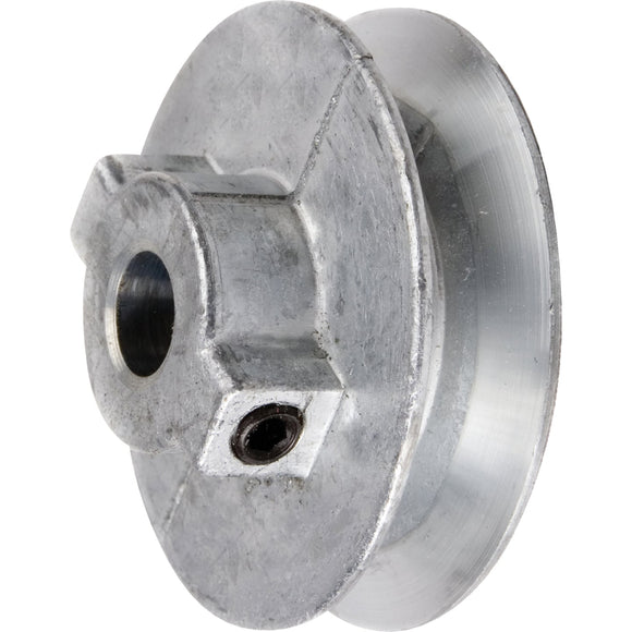Chicago Die Casting 3 In. x 1/2 In. Single Groove Pulley