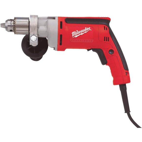 Milwaukee Magnum 1/2 In. 8-Amp Keyed Electric Drill with Tactile Grip