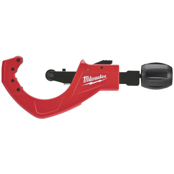 Milwaukee 2-1/2 In. Quick Adjust Copper Tubing Cutter, 1/2 In. to 2-5/8 In. Pipe Capacity