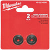 Milwaukee Replacement Cutter Wheel for Mini and Constant Swing Copper Tubing Cutters (2-Pack)