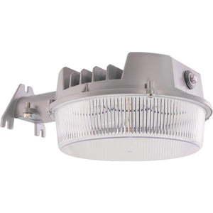 Halo Gray Dusk To Dawn LED Basic Outdoor Area Light Fixture, 2000 Lm.