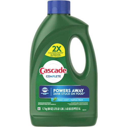 Cascade Complete 60 Oz. Fresh Scent Gel Dishwasher Detergent