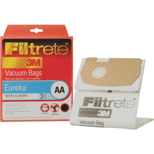 3M Filtrete Eureka Type AA Micro Allergen Vacuum Bag (3-Pack)