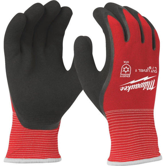 Milwaukee Men's L Latex Coated Cut Level 1 Insulated Work Glove