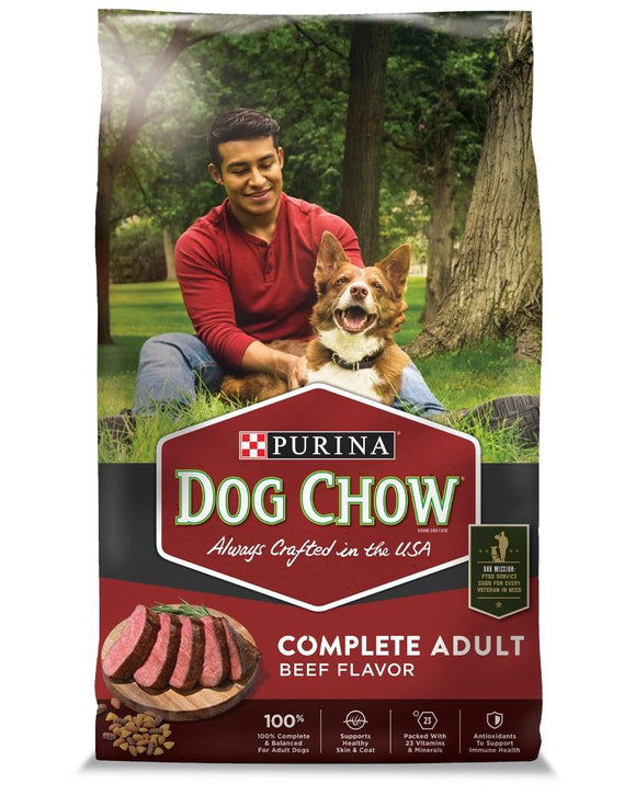 Purina Dog Chow Complete Adult Beef Flavor Dry Dog Food